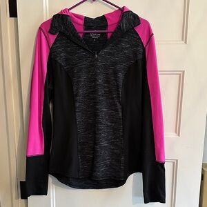 Active Life Women's Black and Pink Sweatshirt